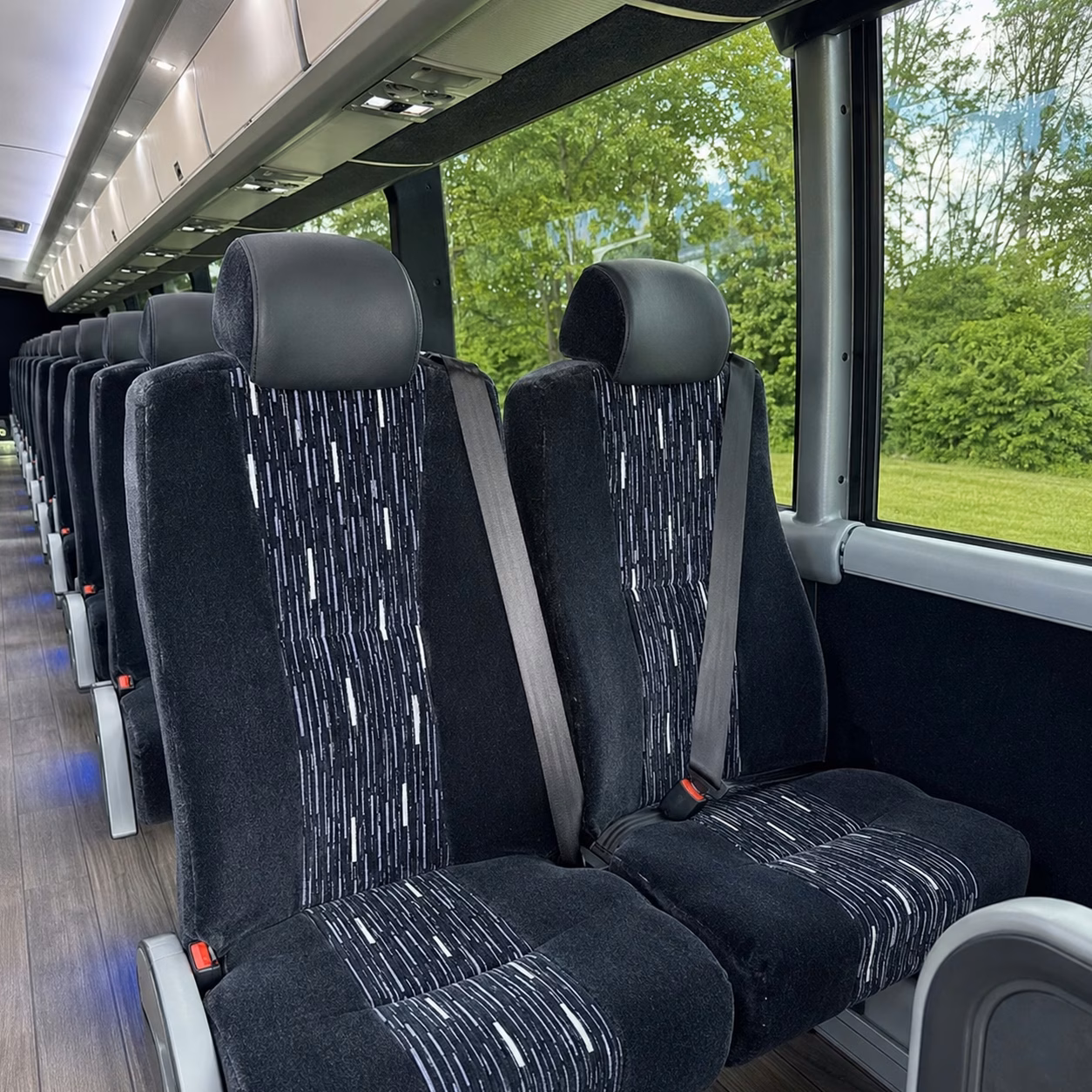bus type and amenities change charter bus prices in washington dc