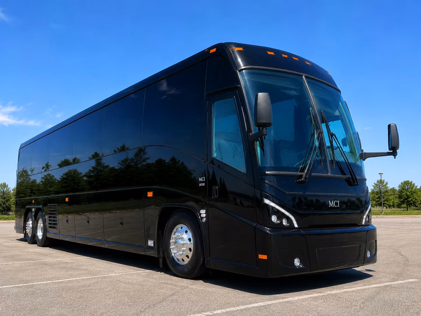 washington 56 passenger charter bus rental