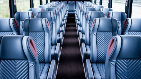 50 passenger charter bus interior washington