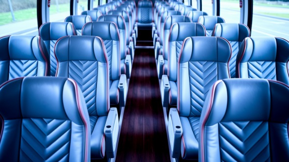 54 passenger charter bus interior washington