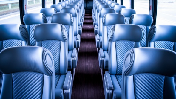 55 passenger charter bus interior washington