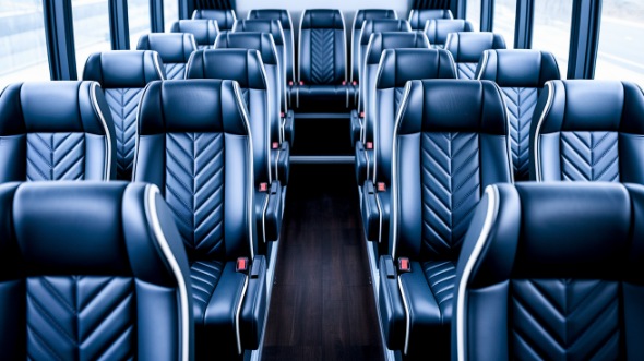 washington 15 passenger minibus inside
