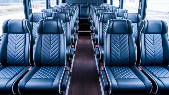 washington 18 passenger minibus inside