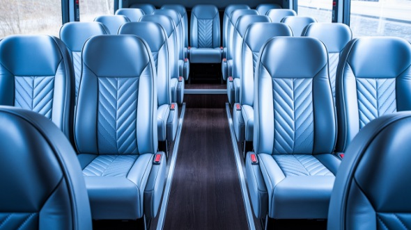 washington 30 passenger minibus inside