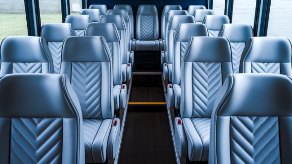 washington 35 passenger minibus inside